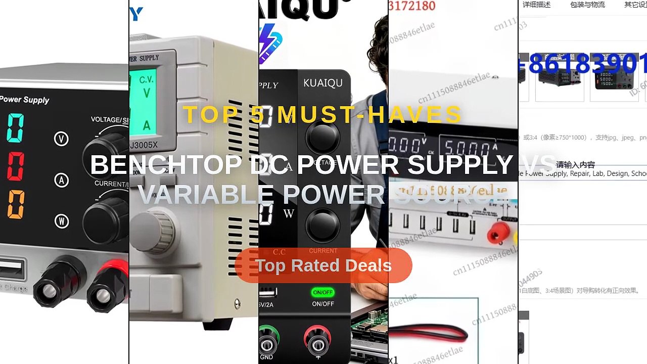 Benchtop DC Power Supply vs Variable Power Source - Video Dailymotion