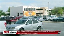 Más de 430 aspirantes presentan examen de admisión en la UAdeC Unidad Norte