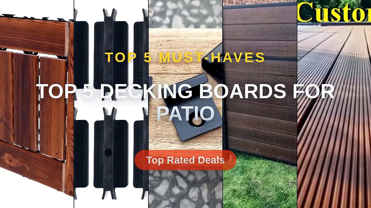 Top 5 Decking Boards For Patio - Video Dailymotion