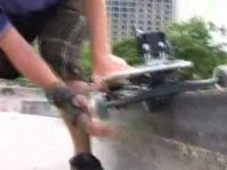 Basic How to 50/50 Grind a Freebord