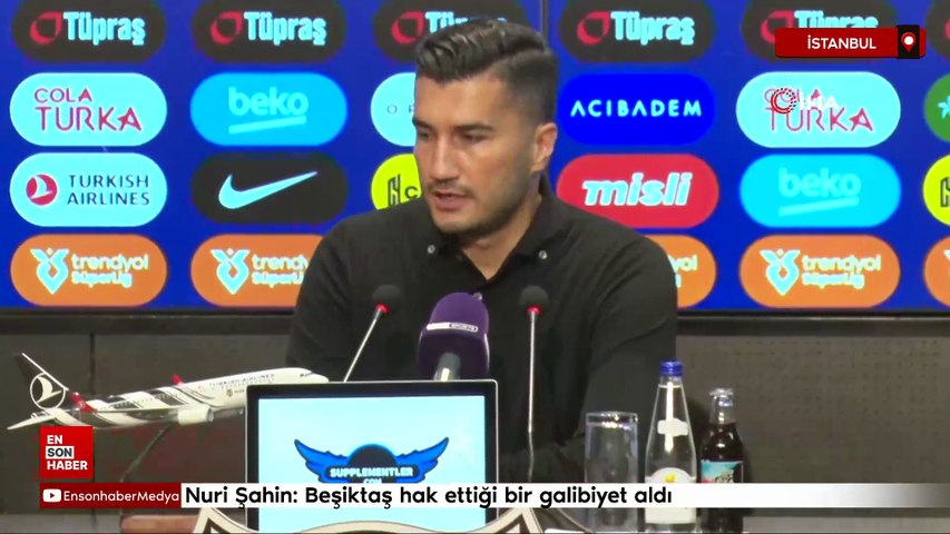 Nuri Şahin: Beşiktaş hak ettiği bir galibiyet aldı