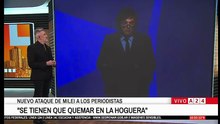 Luis Novaresio sobre los insultos de Milei