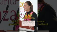 Presidente do México 'faz o L' e celebra vitória de Lula #shorts
