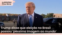 Sem provas, Trump diz que eleição no Brasil ‘pareceu fraudada’ e cita extensão da votação