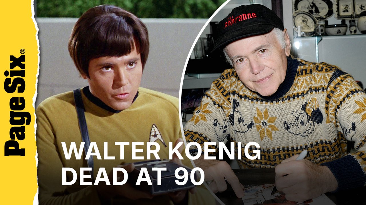 'Star Trek' actor Walter Koenig dead at 90 - video Dailymotion