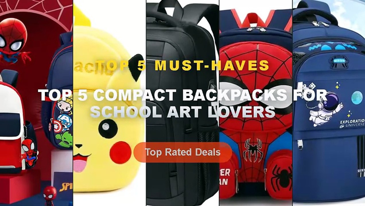 Why Everyone Is Buying Top 5 Compact Backpacks For School Art Lovers ...