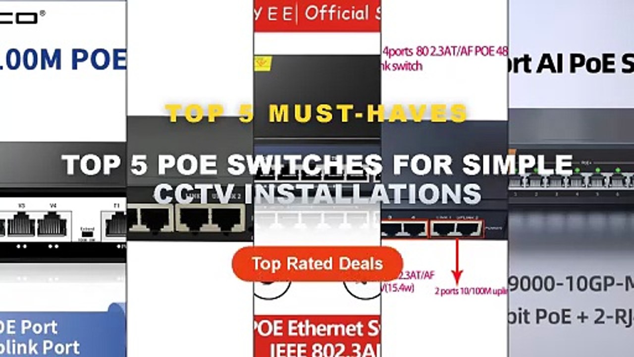 Why Everyone Is Buying Top 5 PoE Switches For Simple CCTV Installations ...