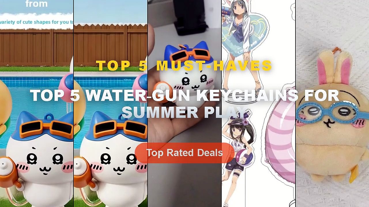 Top 5 Water‑Gun Keychains For Summer Play: Top 5 Best Sellers - jiyi ...
