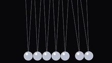 Newton's Cradle - Seven Steel Balls - Satisfying ASMR