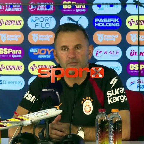 Okan Buruk: "Lukaku ile ön alan baskısını beklemedik"