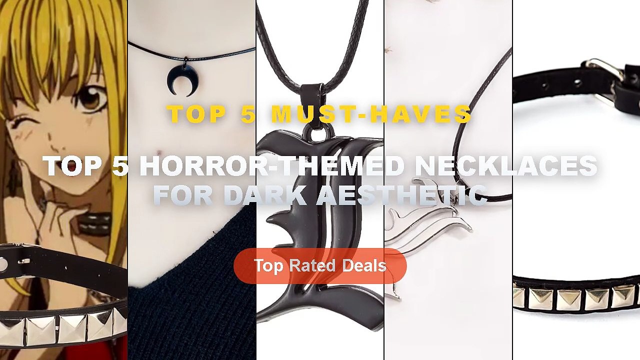 Don't Buy Top 5 Horror-Themed Necklaces For Dark Aesthetic Before ...