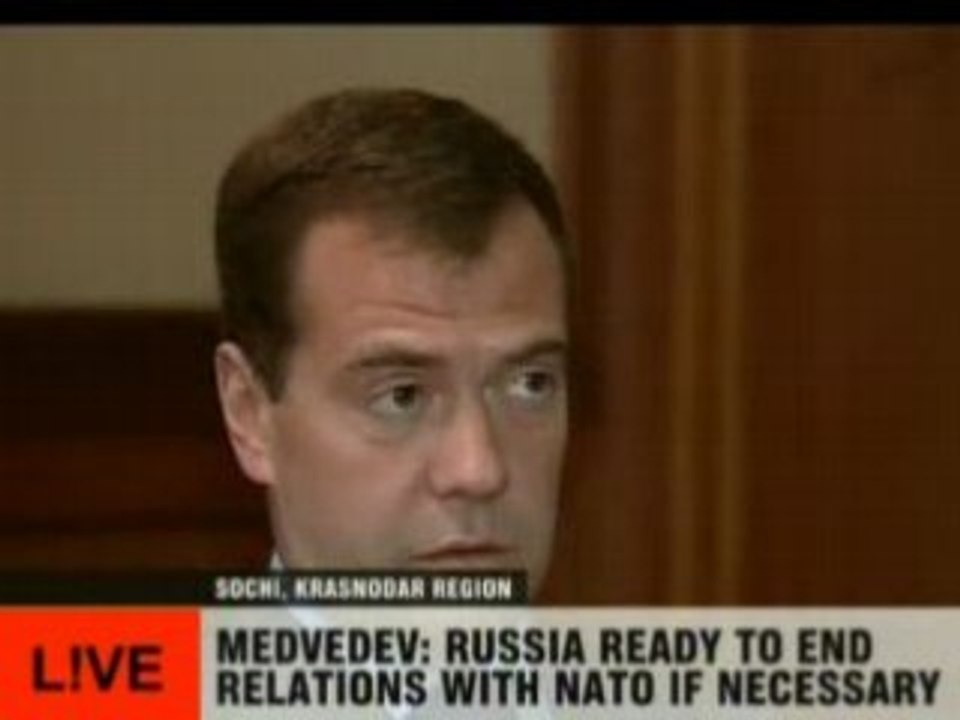 Russia ready to end relations with NATO