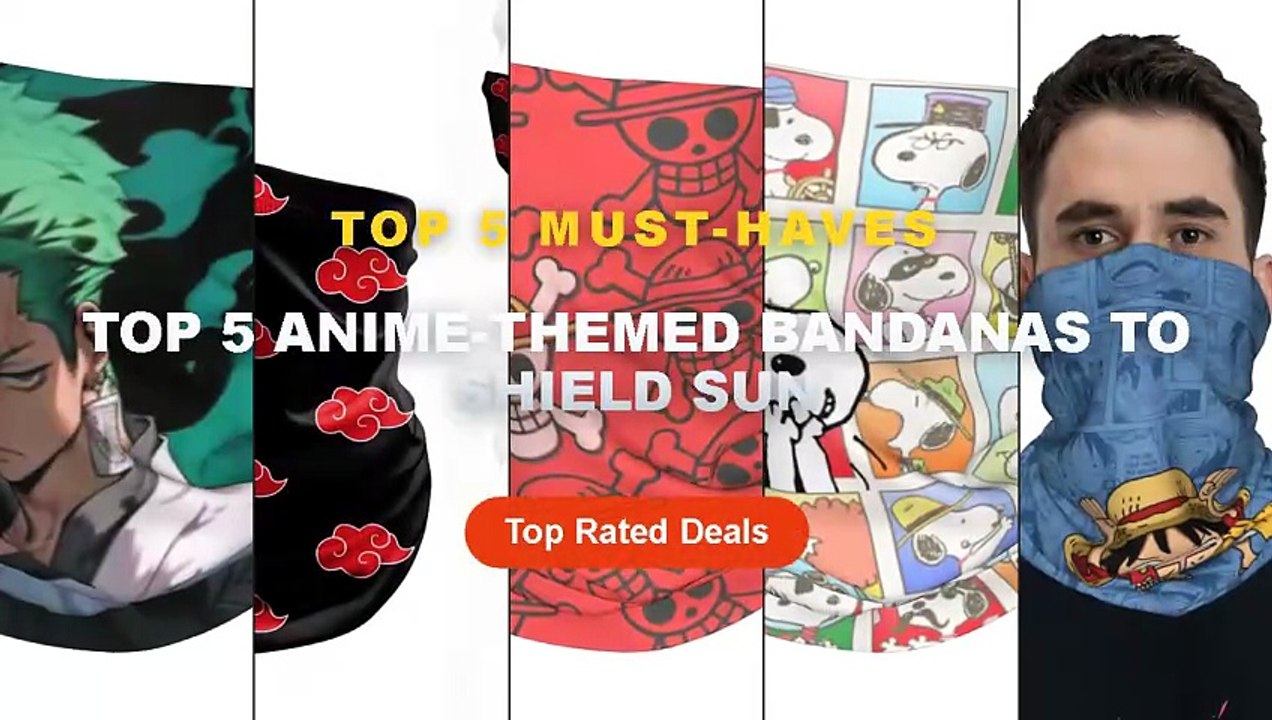 Top 5 Anime-Themed Bandanas To Shield Sun: Top 5 Best Sellers - Custom ...