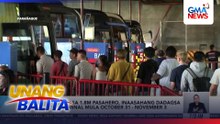 PITX - Nasa 1.8M pasahero, inaasahang dadagsa sa terminal mula Oct. 31 - Nov. 3 | Unang Balita