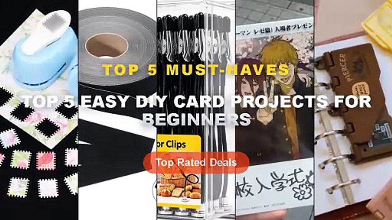 Why Everyone Is Buying Top 5 Easy DIY Card Projects For Beginners - 1pc ...