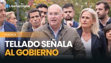 Tellado acusa a "los cafres de extrema izquierda" de los altercados en Bilbao