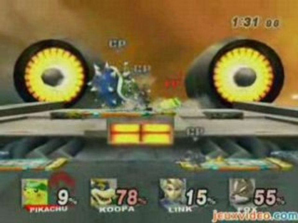 Super.Smash.Bros.Brawl -1ère bagarre- (Vidéo 1)