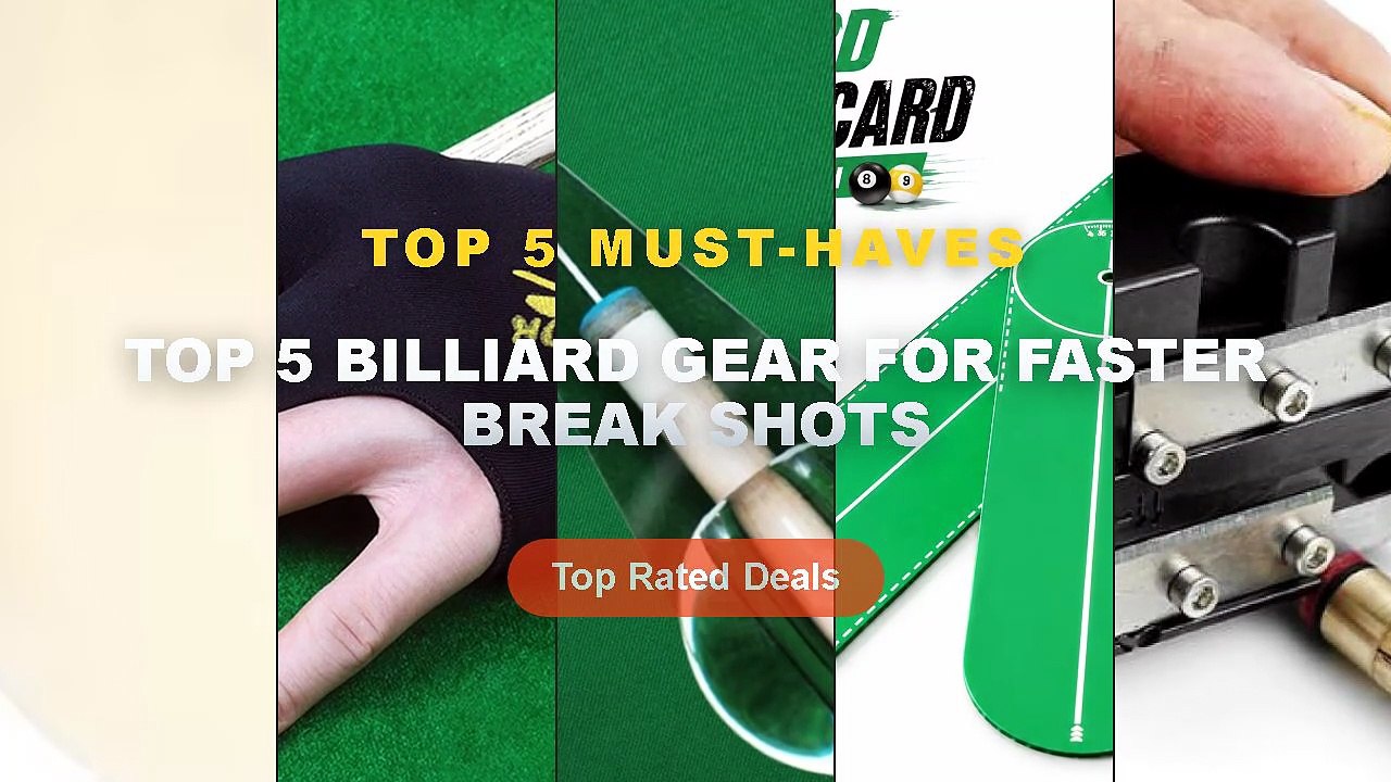 Cheap & Best Top 5 Billiard Gear For Faster Break Shots Unboxing ...