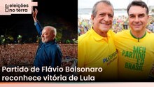 PL, partido de Flávio Bolsonaro, reconhece vitória de Lula na eleição, mas cobra esclarecimentos