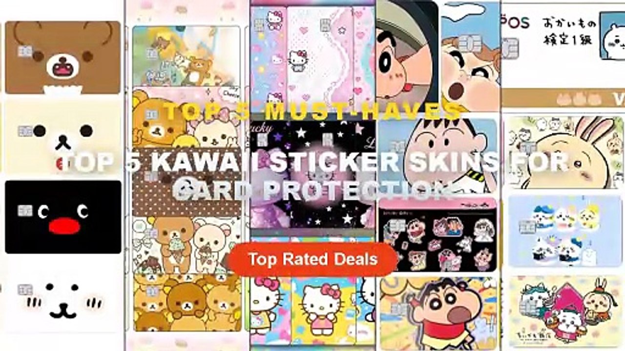 Best Top 5 Kawaii Sticker Skins For Card Protection on AliExpress ...