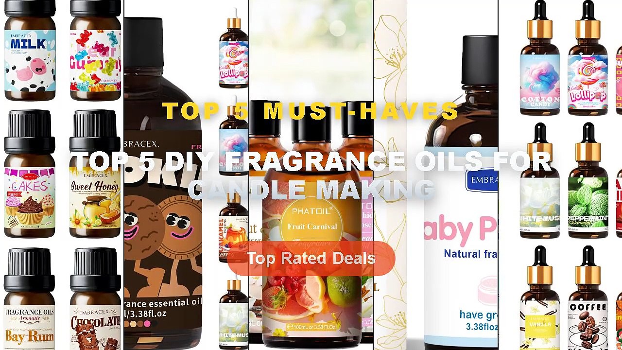 Ultimate Guide to the Best Top 5 DIY Fragrance Oils For Candle Making ...