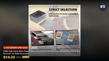 Amazing Top 5 Compact Pedal Enclosures For Home Guitarists You Need To See - 1PC Aluminum Stomp Box Enclosure for DIY Gu...