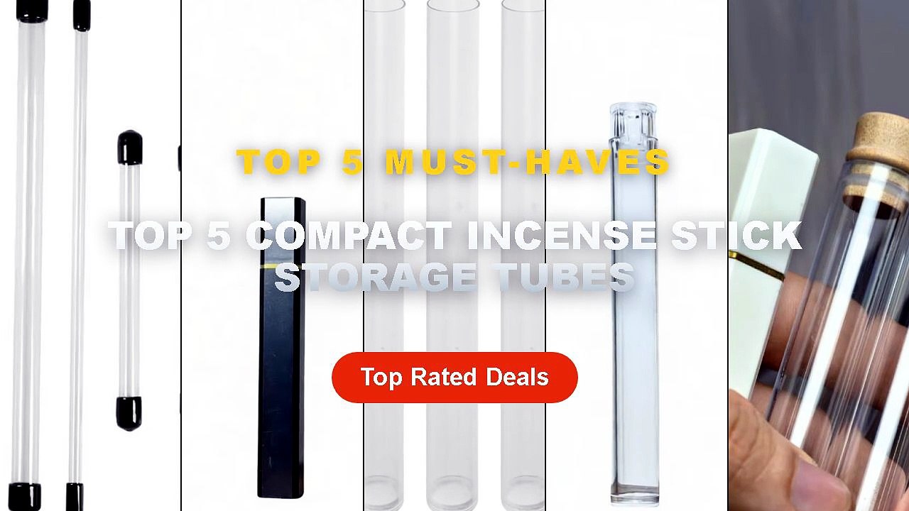 Top 5 Best Top 5 Compact Incense Stick Storage Tubes (Must Have ...