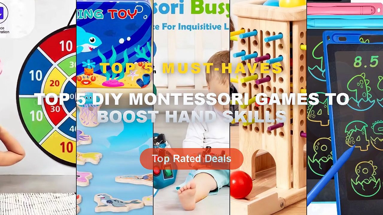 Best Top 5 DIY Montessori Games To Boost Hand Skills on AliExpress ...