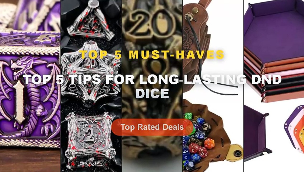 Best Top 5 Tips For Long‑Lasting DND Dice on AliExpress | Review ...