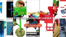 Best Forage Crusher Under $1100