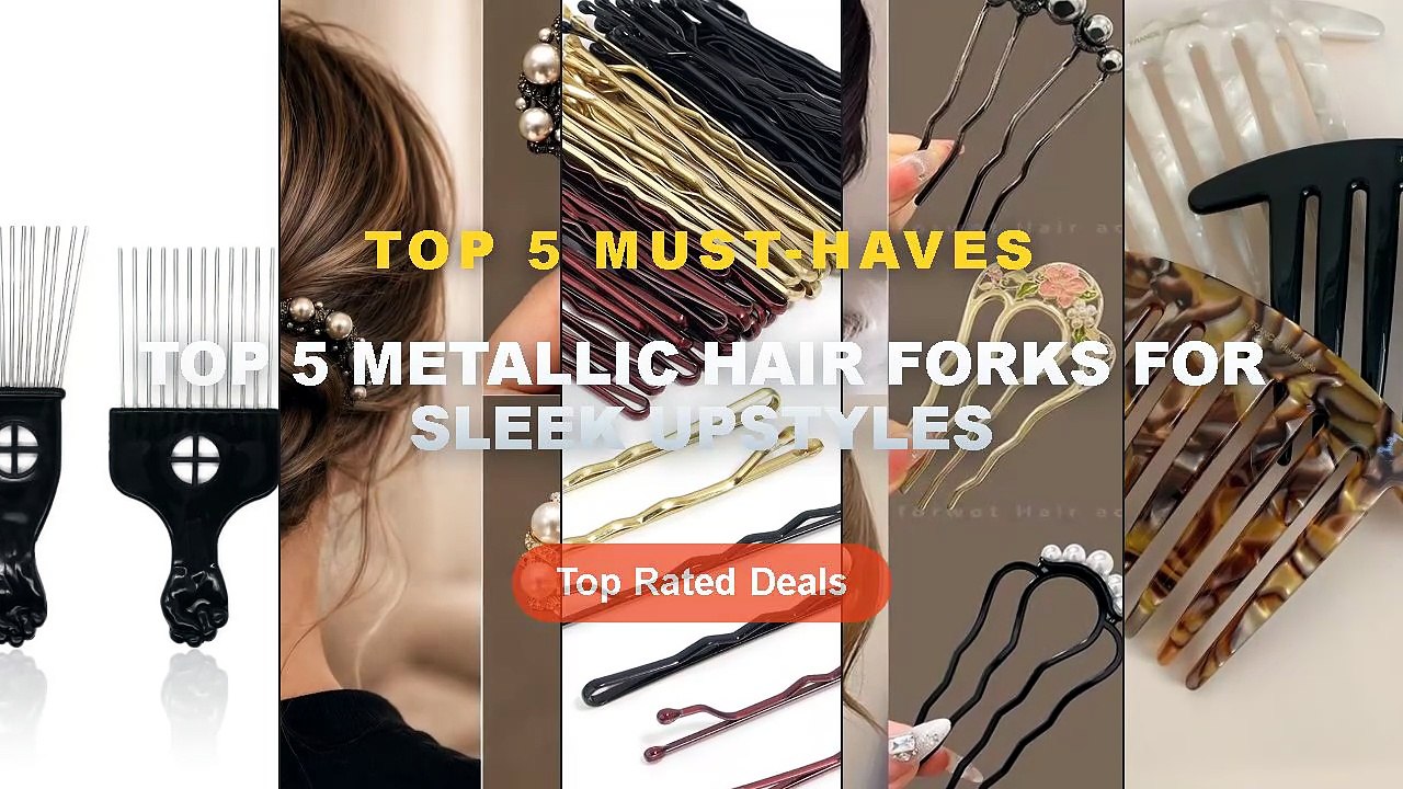 Amazing Top 5 Metallic Hair Forks For Sleek Upstyles You Need To See ...