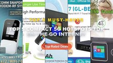Cheap & Best Top 5 Compact 5G Hotspots For On‑the‑Go Internet Unboxing & Review - 5G LTE Mobile Hotspot Router High Spee...