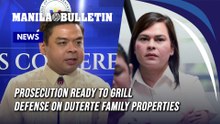 Prosecution ready to grill defense on Duterte family properties