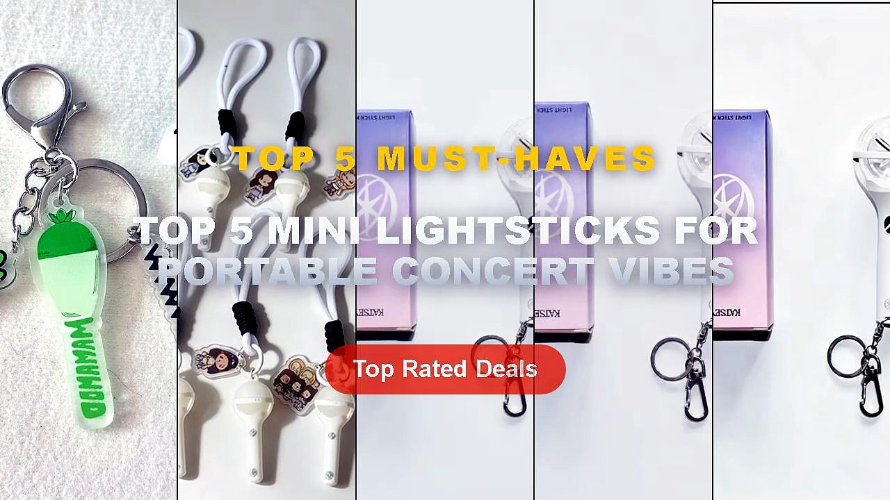 Cheap & Best Top 5 Mini Lightsticks For Portable Concert Vibes Unboxing ...