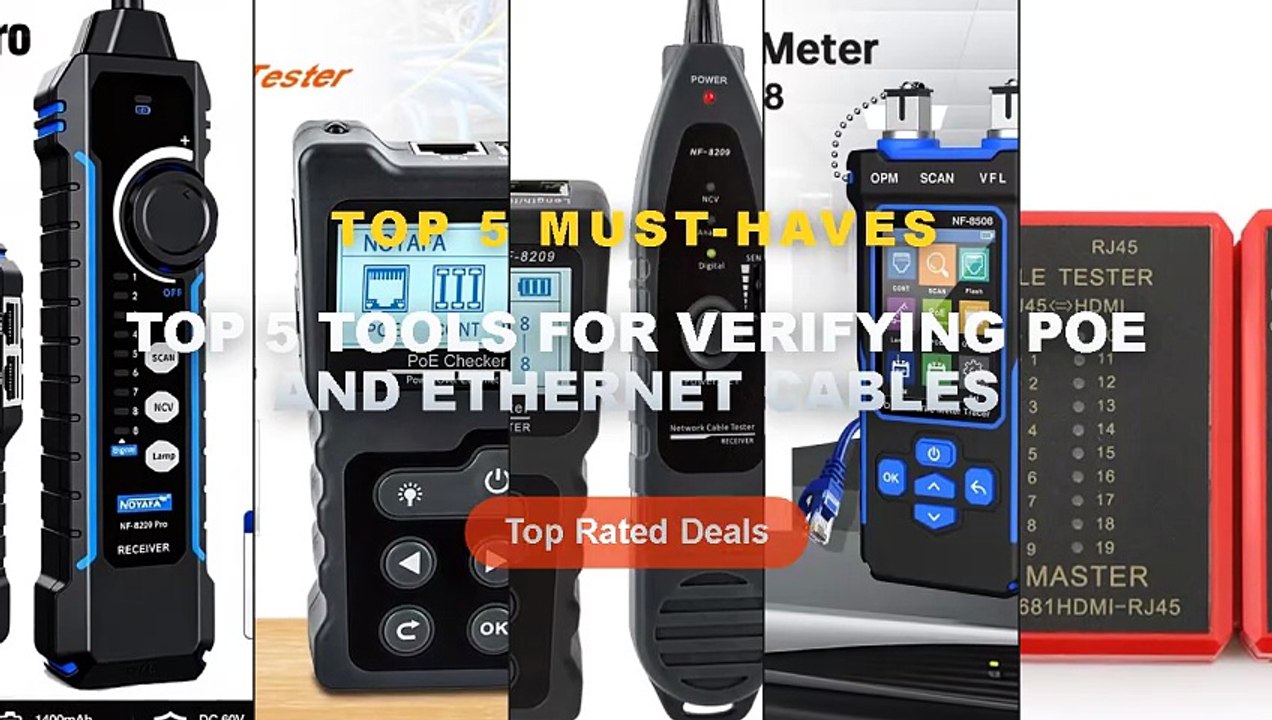 Amazing Top 5 Tools For Verifying PoE And Ethernet Cables You Need To ...
