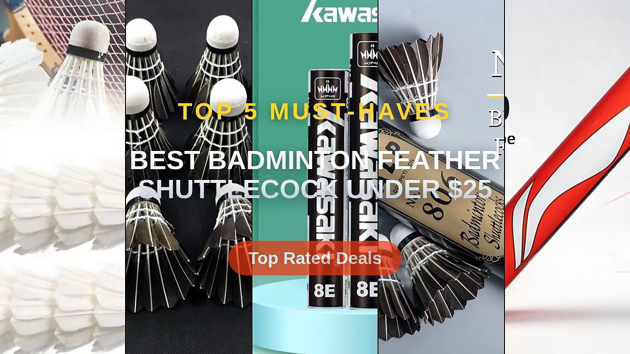 Best Badminton Feather Shuttlecock Under $25 - video Dailymotion