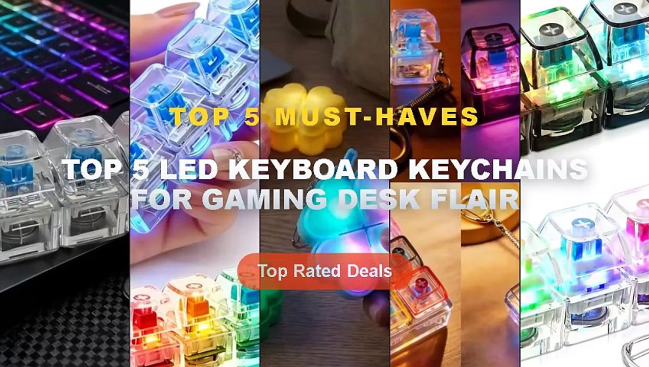 Don't Buy Top 5 LED Keyboard Keychains For Gaming Desk Flair Before ...