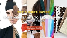 Why Everyone Is Buying Top 5 Headbands To Stop Slipping During Yoga - Women's yoga elastic headband with polka dots, aut...