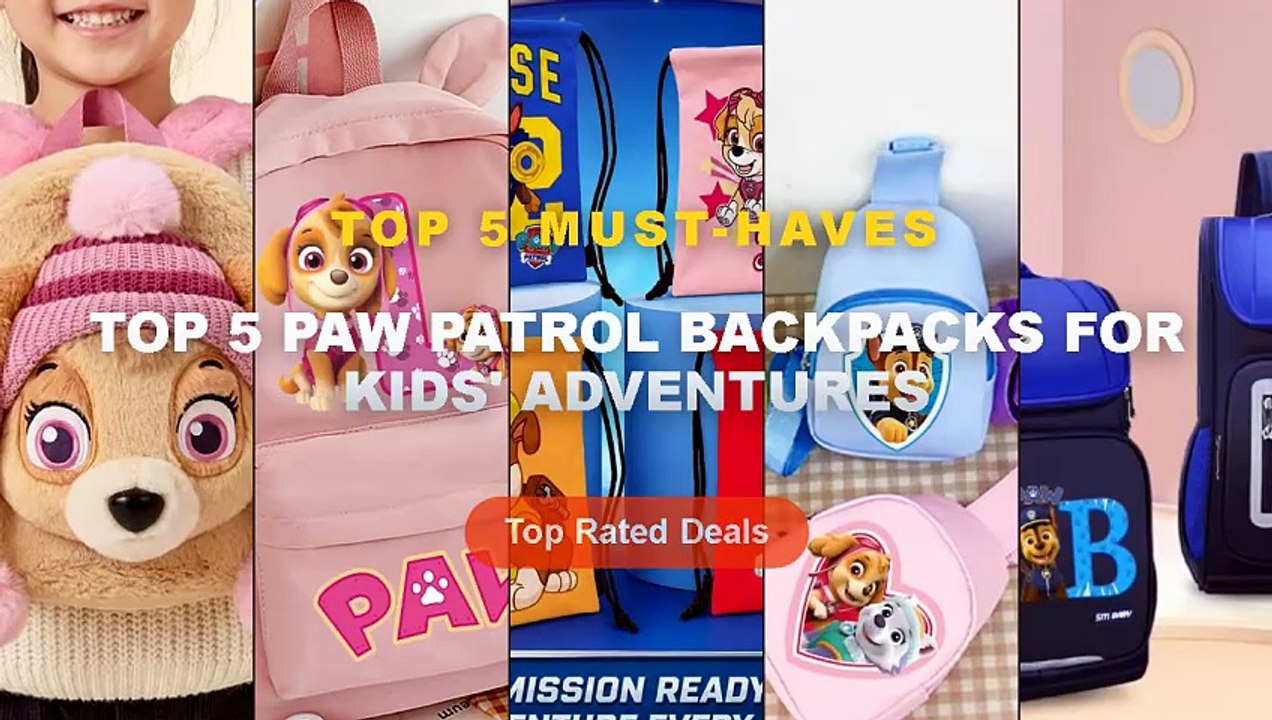 Don't Buy Top 5 Paw Patrol Backpacks For Kids' Adventures Before ...