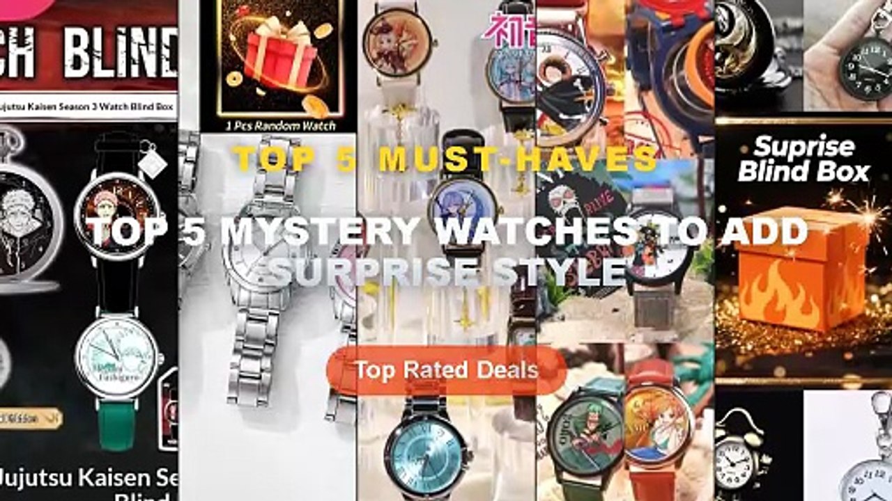 Best Top 5 Mystery Watches To Add Surprise Style on AliExpress | Review ...