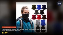Why Everyone Is Buying Top 5 Warm Neck Gaiters For Frostbite Prevention - Polar Fleece Neck Tube Scarf Winter Ear Warmer...