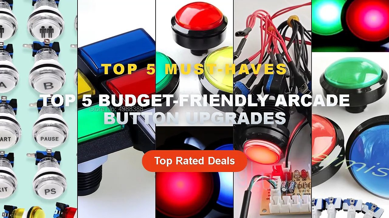 Top 5 Budget-Friendly Arcade Button Upgrades: Top 5 Best Sellers ...