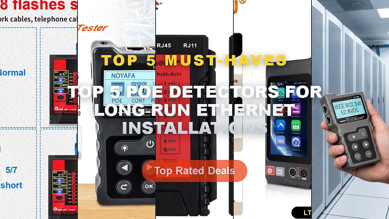 Ultimate Guide to the Best Top 5 PoE Detectors For Long‑Run Ethernet ...