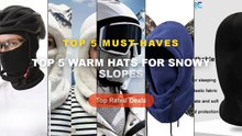 Don't Buy Top 5 Warm Hats For Snowy Slopes Before Watching This! - Full Face Mask with No Hole UV Protection All round P...