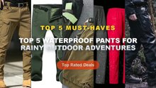 Cheap & Best Top 5 Waterproof Pants For Rainy Outdoor Adventures Unboxing & Review - Naturehike Rainproof Pants Outdoor ...