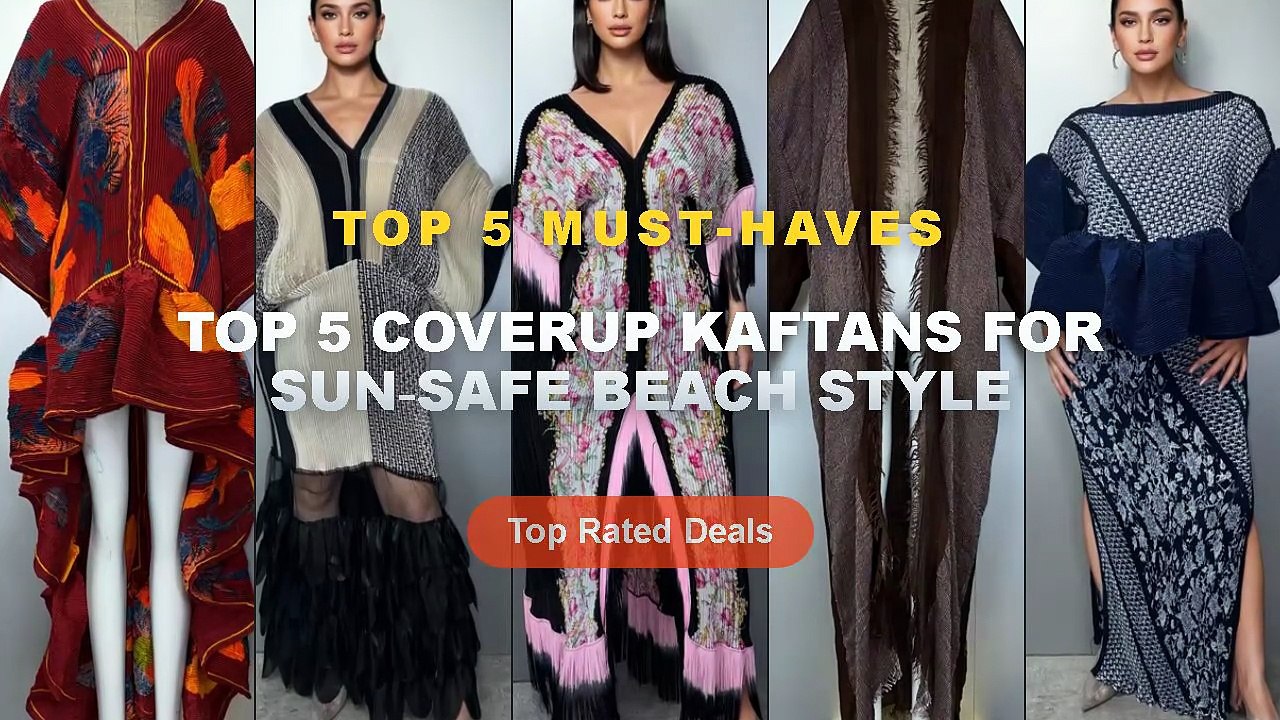 Ultimate Guide to the Best Top 5 Coverup Kaftans For Sun‑Safe Beach ...