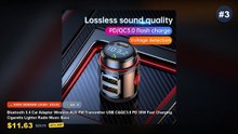 Top 5 Best Top 5 Bluetooth Car Receivers To Stream Music Wirelessly (Must Have!) - Universal Car Bluetooth 5.0 Receiver ...