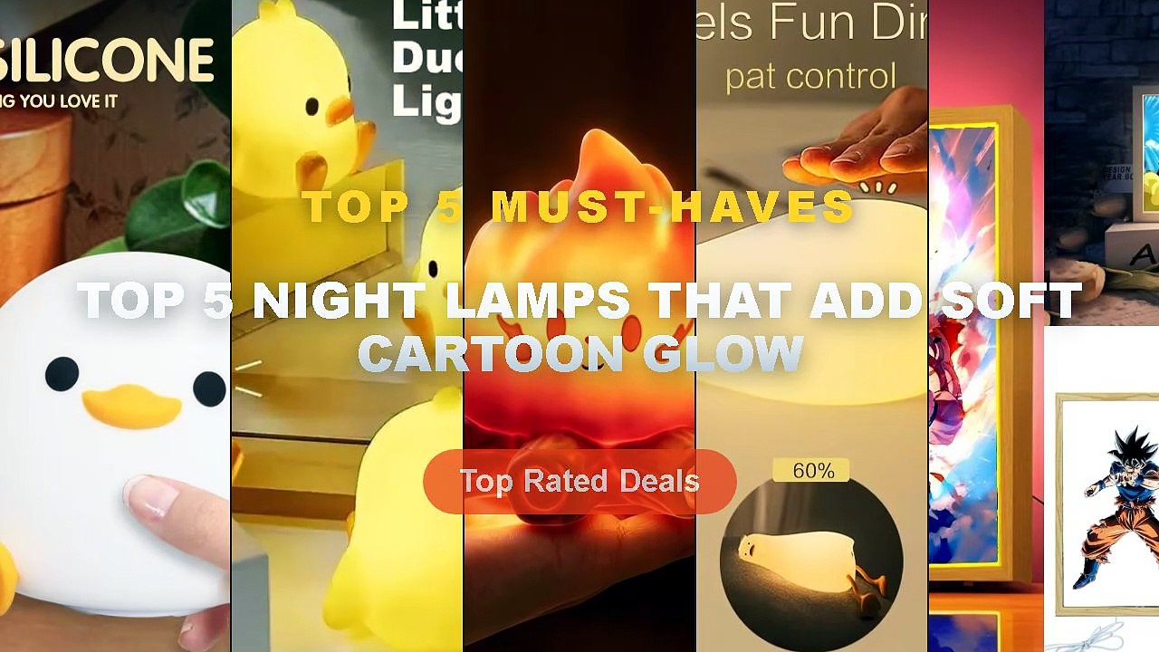 Ultimate Guide to the Best Top 5 Night Lamps That Add Soft Cartoon Glow ...