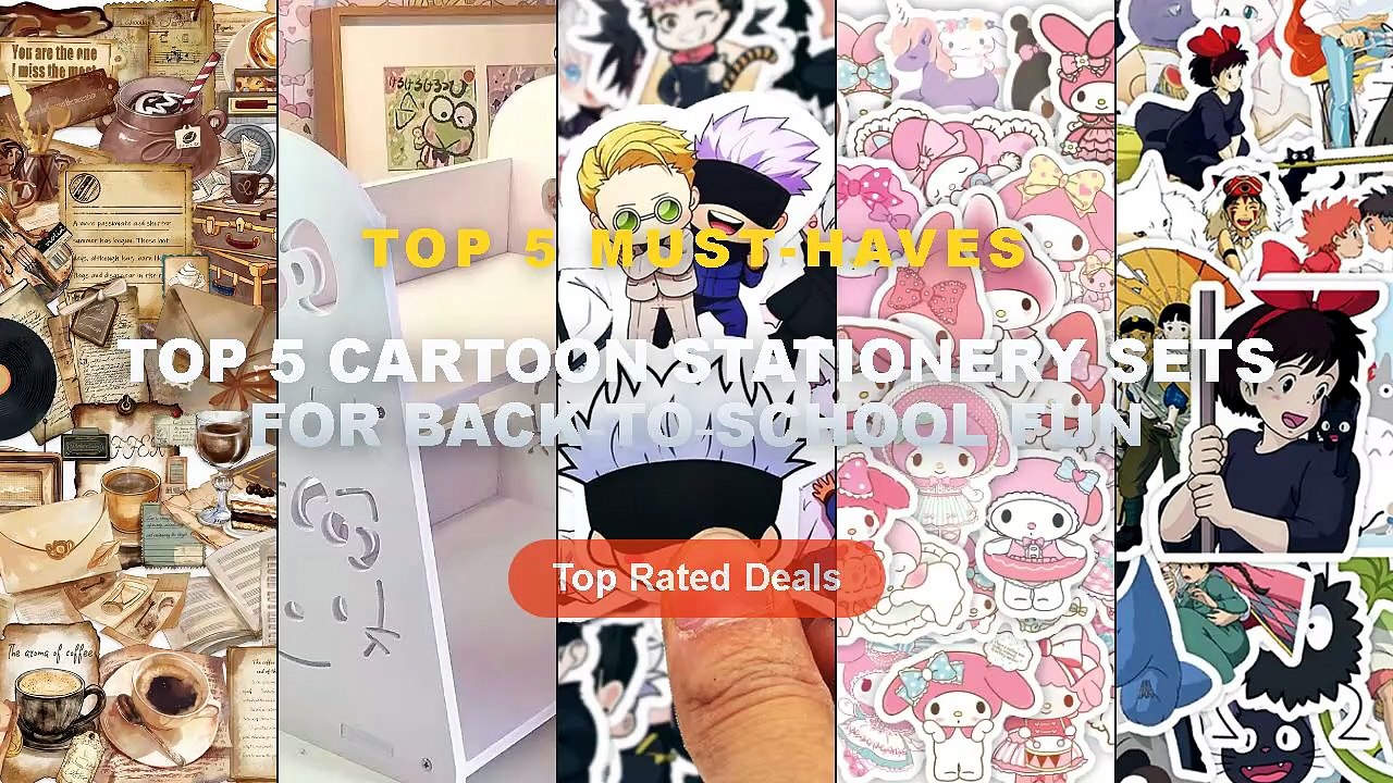 Top 5 Cartoon Stationery Sets For Back‑to‑School Fun: Top 5 Best ...