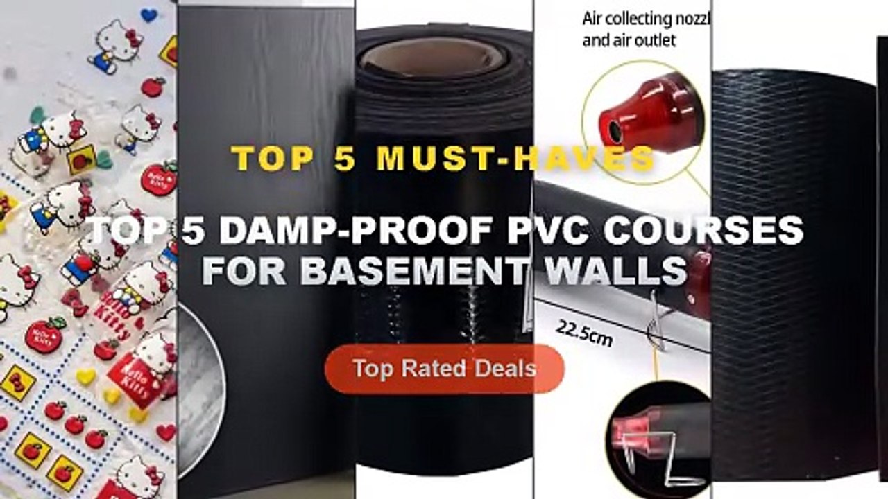 Cheap & Best Top 5 Damp-Proof PVC Courses For Basement Walls Unboxing ...